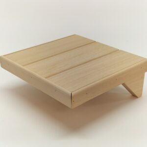 Emmertafel Abachi van Liberty Wellness