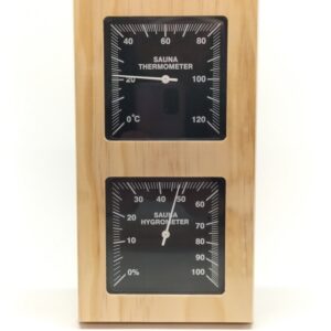 Hygro-Thermometer-Pine van Liberty Wellness