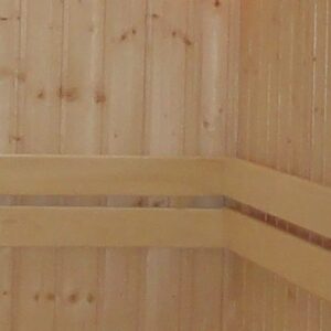 Rugleuning 2-lats Abachi hout van Liberty Wellness