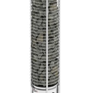 Sawo saunakachel Tower rond met interne bediening bij Liberty Wellness
