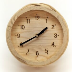 Wandklok Pine van Liberty Wellness