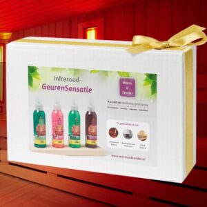 Cadeauverpakking infrarood geurspray assorti